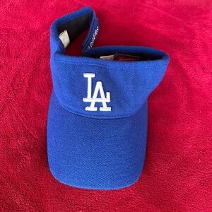 SOLD ✅ Nike Team Unisex Adjustable Velcro  Embroidered "LA Dodgers" Blue Visor